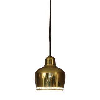 Model Golden Bell A330S Hanging Lamp by Alvar Aalto for Louis Poulsen, Denmark, 1950s For Sale