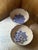 Hand-Thrown Ceramic Bowls with Scalloped Rim and Hydrangea Motif, 1980s, Set of 2 For Sale - Image 9 of 16