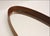 Oval Mirror with Wooden Frame, 1950s For Sale - Image 4 of 9