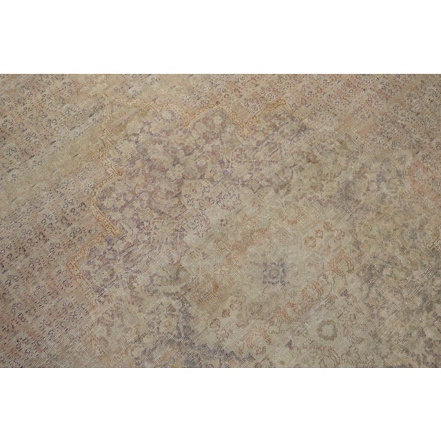 Zabihi Collection Pale 19th Century Very Fine Turkish Sivas Rug For Sale - Image 4 of 6