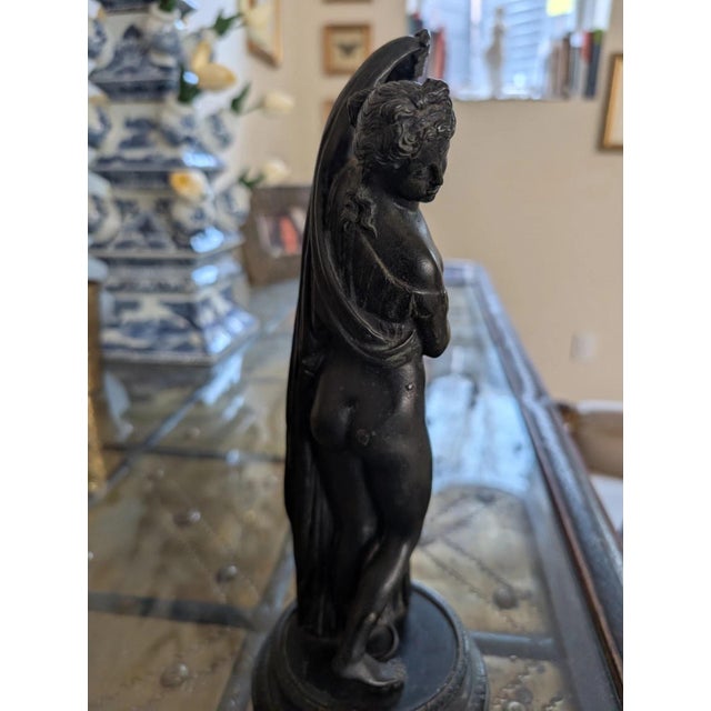 Late 19th Century 19th C Grand Tour Bronze Callipygian Venus Sculpture For Sale - Image 5 of 9