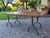 Coffee Table with Walnut Top and Forged Iron Base, 1670 For Sale - Image 4 of 11