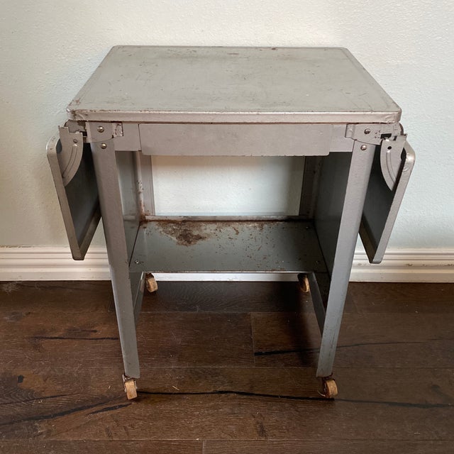 Vintage Metal Typewriter Table Chairish