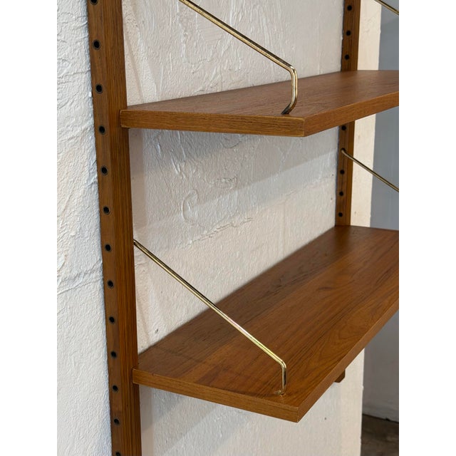 Vintage Danish Teak Wall Unit by Poul Cadovius for Cado Royal System – Mid-Century Modern Floating Shelving, 1960s For Sale - Image 10 of 10
