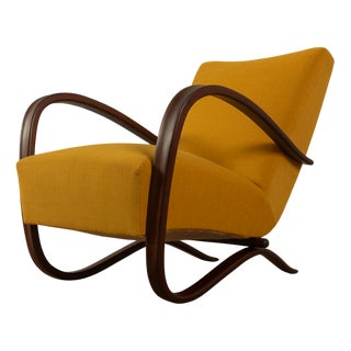 H-269 Lounge Chair by Jindrich Halabala, 1930s For Sale