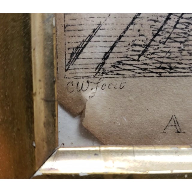 Circa 1813 English Thomas Tegg Hand-Colored Engraving in Period Frame For Sale - Image 4 of 5