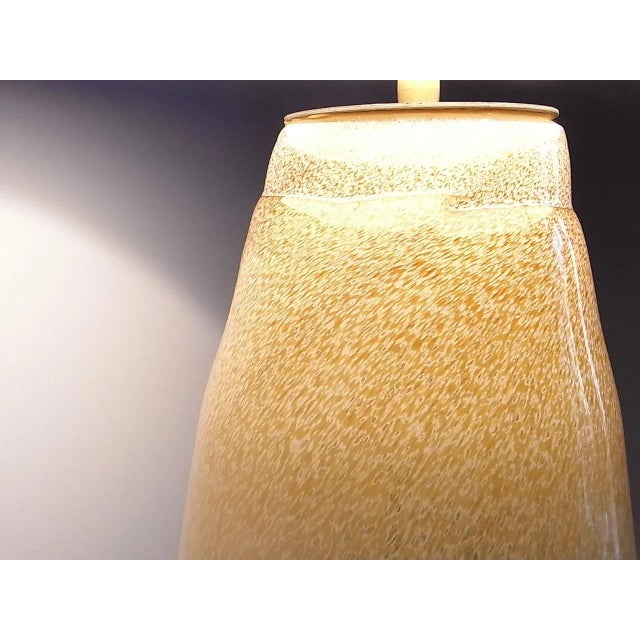 Vintage Grande Jaune Murano Table Lamp, 1960s For Sale - Image 4 of 11