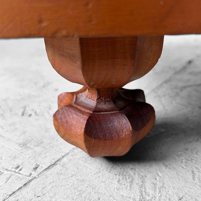 Mid-Century Modern Keyaki Wood Shogi Game Board, Japan, 1940s For Sale - Image 3 of 14