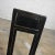 Vintage Asian Sofa Console Table Alter Style Distressed Black Finish For Sale - Image 12 of 16