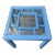 Chelsea House Blue Trellis Side Table For Sale