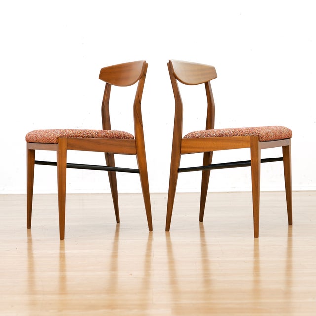 Set of Six Mid Century Dining Chairs Attributed McIntosh Furniture For Sale - Image 11 of 15