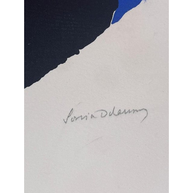 1970s Sonia Delaunay, Circular Composition, 1970s, Paper For Sale - Image 5 of 6