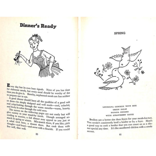 "Quick and Easy Meals for Two" 1952 Shouer, Louella G. For Sale - Image 11 of 11