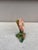 Small 19th Century Majolica Daisy Vase Delphin Massier. Table vase decoration , very rare form and size. 4 inches height ,...