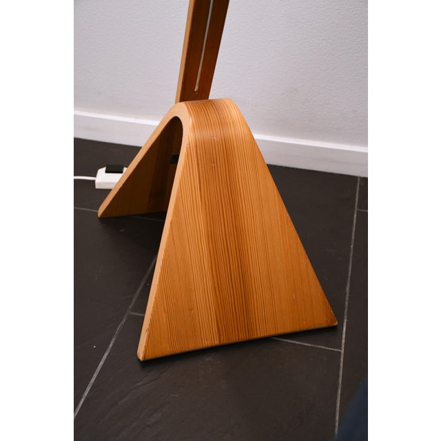 Norwegian Pine Floor Lamp from Ideas, 1980s For Sale - Image 9 of 12