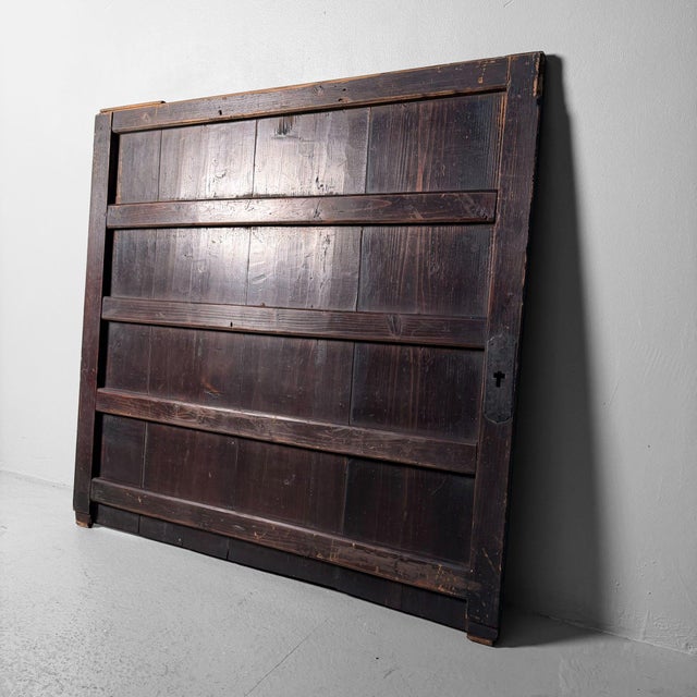 Antique Japanese Wooden Wall Panel, 1890s For Sale - Image 6 of 13