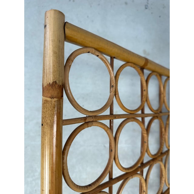 Vintage Bamboo Room Divider, 1970s For Sale - Image 6 of 9