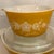 Farmhouse Vintage Pyrex Butterfly Gold Pattern Dishes C. 1972 Matching pair For Sale - Image 3 of 8