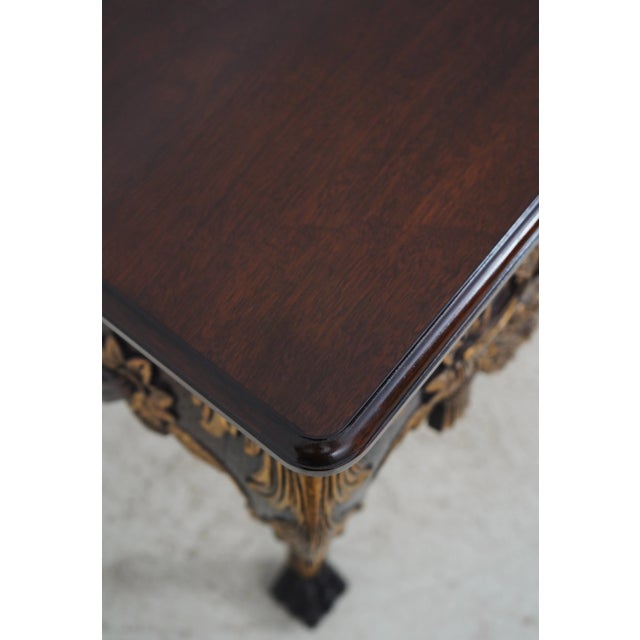 Brown Baker George III William Kent Gold Gilt Console Table For Sale - Image 8 of 12