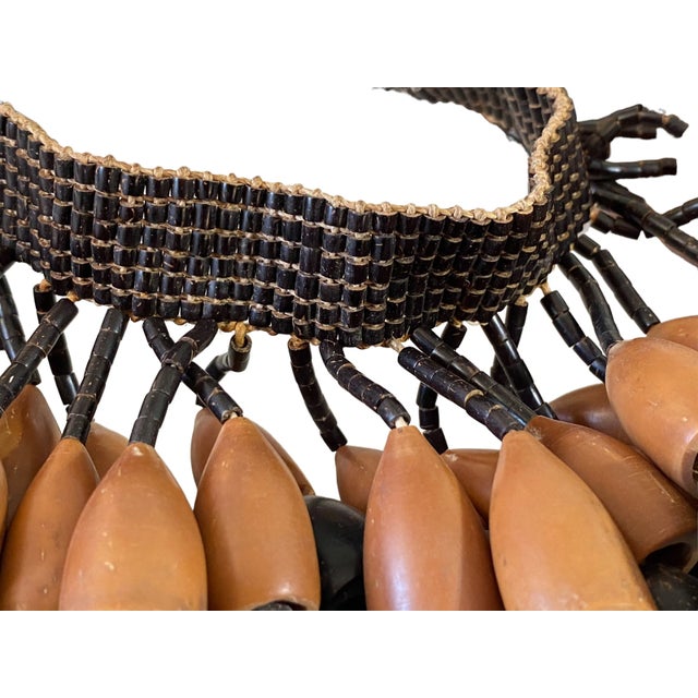 Indigenous PeopleThe Mamaindê Arm /Leg Band From Buriti Fiber & Seeds For Sale - Image 12 of 13