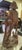 Large Asian Wooden Sculpture of Fisherman, 1890s For Sale - Image 6 of 8