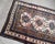 Handmade antique Caucasian Kazak rug in kele size. The rug is from the end of 19th century in original good condition....
