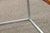 Pair of Vintage Kjaerholm Style Tapered Metal and Glass Side End Tables For Sale In Detroit - Image 6 of 7