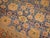 Mid-Century Modern Blue Antique Persian Bakshaish Oversize Rug - 12'4" x 14'10" For Sale - Image 3 of 6