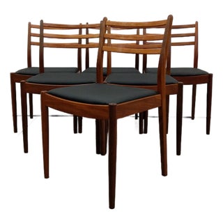 Set of 6 Vintage Mid Century Modern Dining Chairs by G Plan For Sale