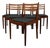 Set of 6 Vintage Mid Century Modern Dining Chairs by G Plan For Sale