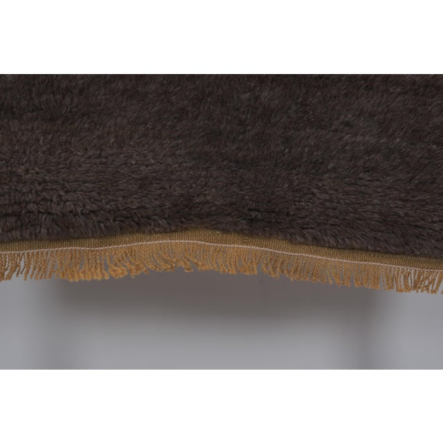 Vintage Turkish Tulu Rug 2'4'' X 6'12'' For Sale - Image 9 of 12