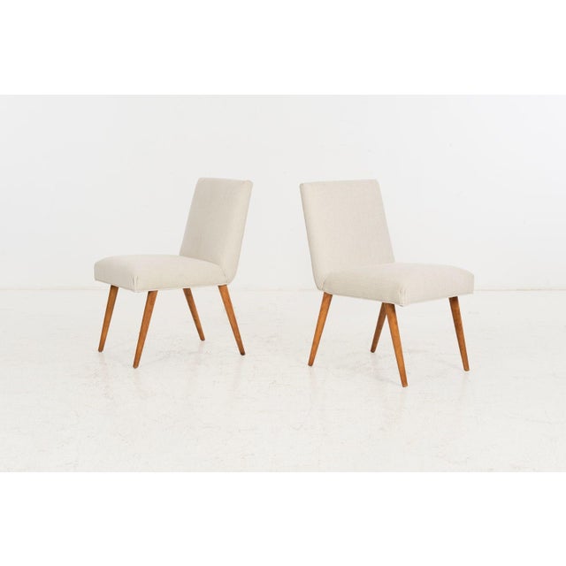 Wood t.h. Robsjohn-Gibbings for Widdicomb Dining Chairs – Set of Eight, 1955 For Sale - Image 7 of 15