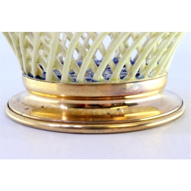 Cut-Out Porcelain Ring For Sale - Image 6 of 8