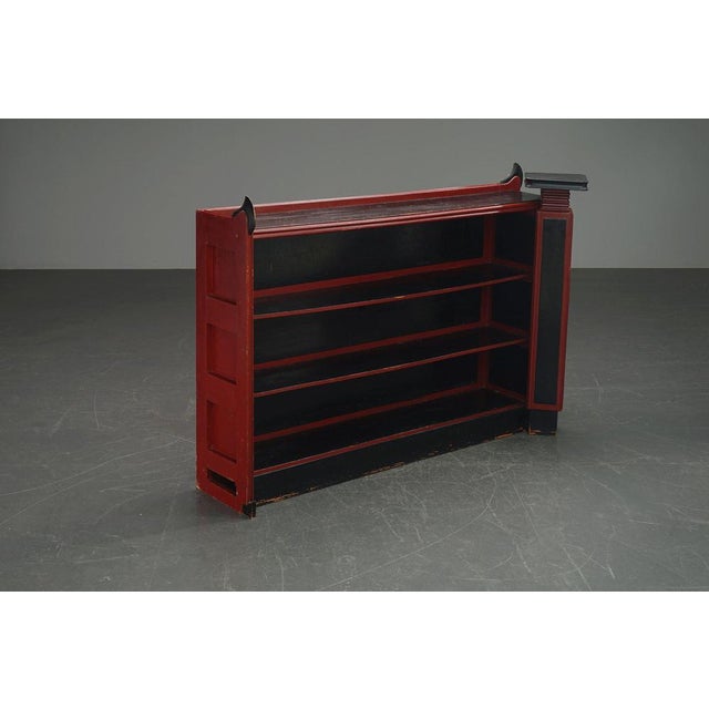 Amsterdamse School Shelving Unit, 1920s For Sale - Image 14 of 16