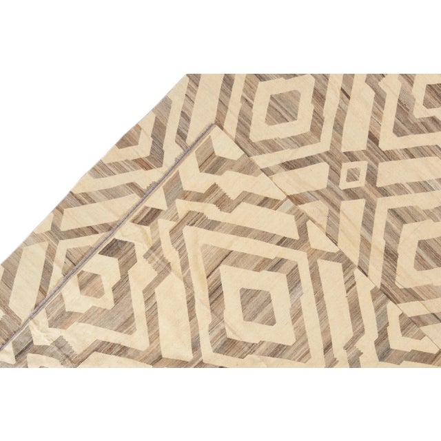 Contemporary 21st Century Modern Kilim Rug For Sale - Image 3 of 9