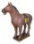Antique Wooden Horse Sculpture, 1890s For Sale