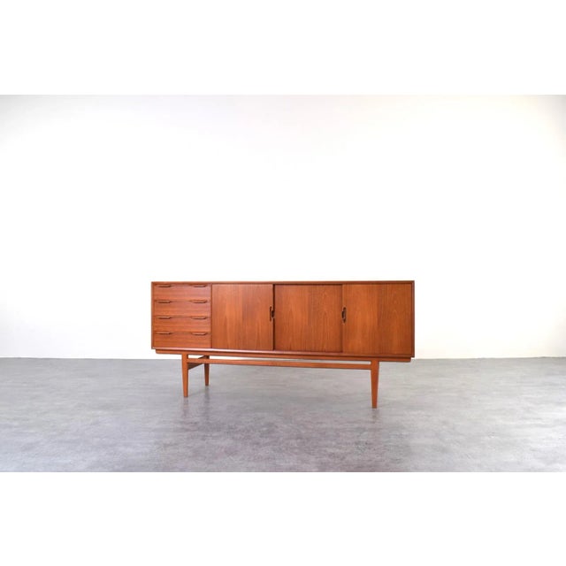 Mid-Century Danish Teak Sideboard, 1960s For Sale - Image 6 of 18