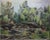 Frederick Robbins Childs (1908-1978) - "Rocks, Central Park, Near Childrens Zoo" in New York City (ca. 1950s, Oil on...