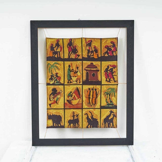 Vintage African Tapestry, 1970s For Sale - Image 5 of 5