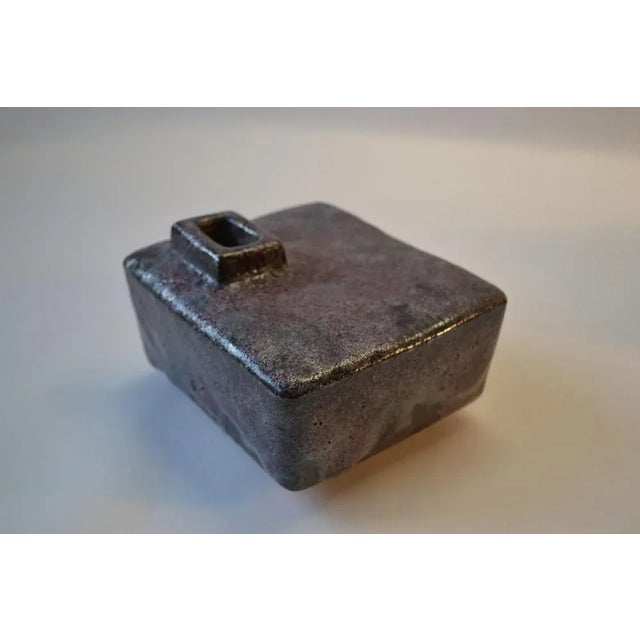 Block Vases in Purple and Turquoise Ceramic from Groeneveldt, 1960s, Set of 6 For Sale - Image 11 of 13