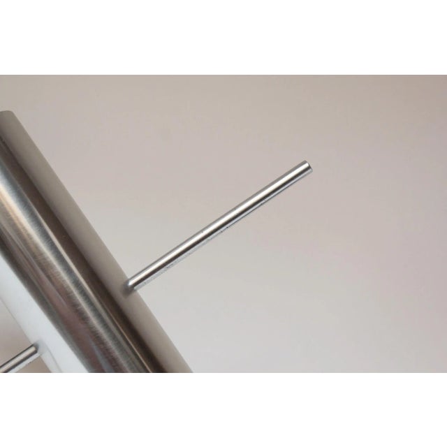 Vintage Dutch Aluminum 'Krekel' / 'Cricket' Table Lamp by Otto Wach for Raak For Sale - Image 11 of 12