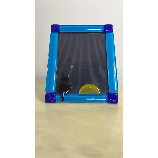 1970s Pop Art Photo Holder in Murano Glass by Barovier, 1970s For Sale - Image 5 of 11