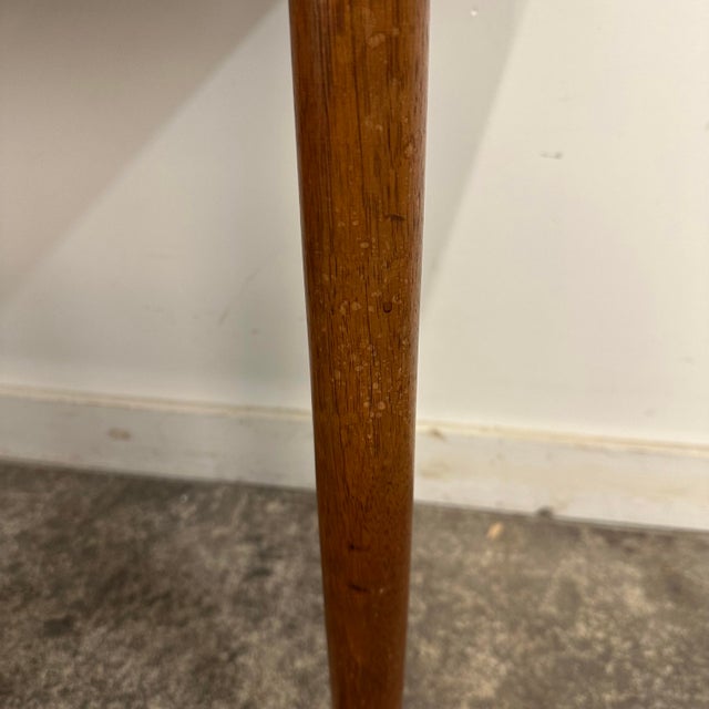 Rway Walnut Mid Century Modern Writing Desk For Sale - Image 11 of 12