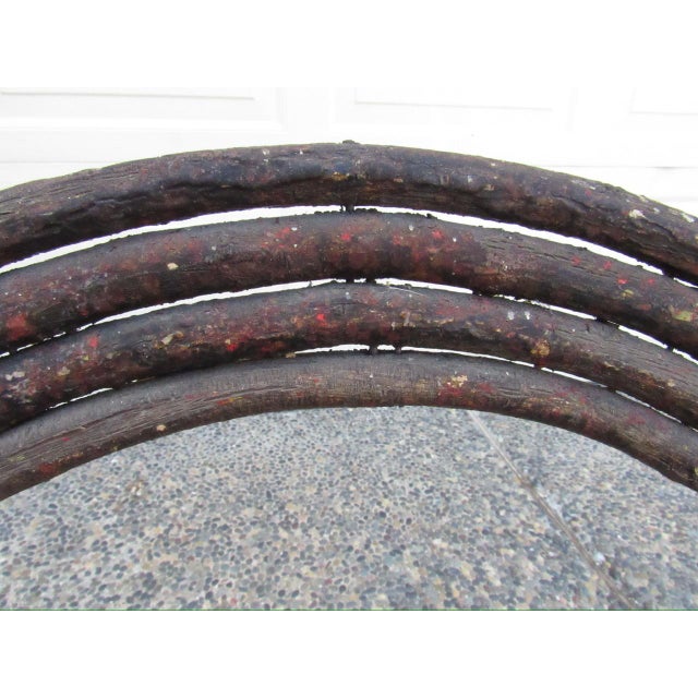 Antique Folk Art Bentwood Twig Chair For Sale - Image 11 of 18