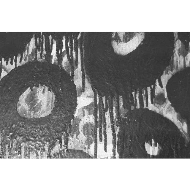 Original Spray Painting on Canvas by Jeffery Stuart For Sale - Image 9 of 12