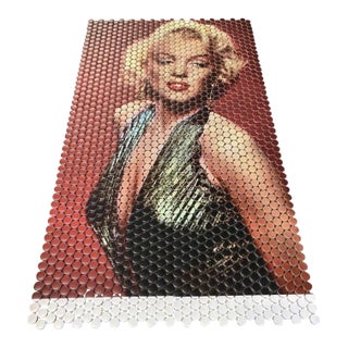 Vintage Marilyn Monroe Tile Art For Sale