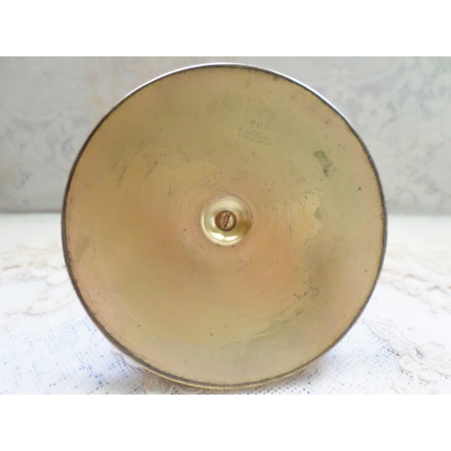 Tiffany Gold Gilt Favrile Art Glass Cigarette Ashtray Match Holder For Sale - Image 12 of 14