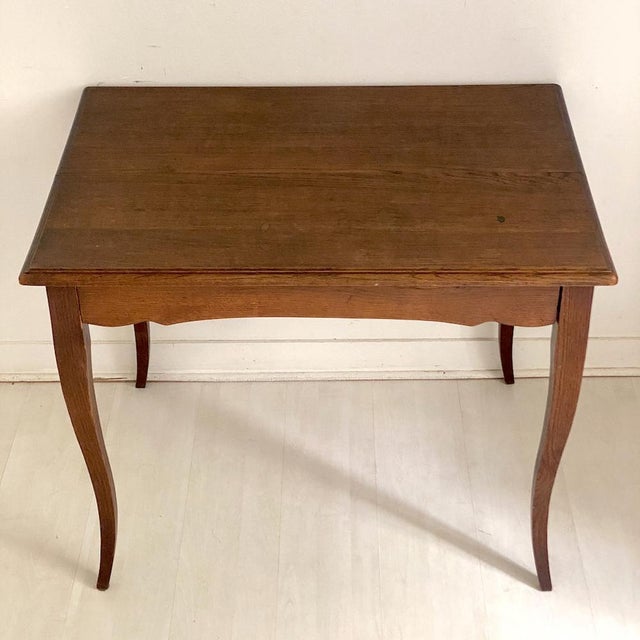 Louis XV Style Desk in Walnut, 1940s For Sale - Image 3 of 10