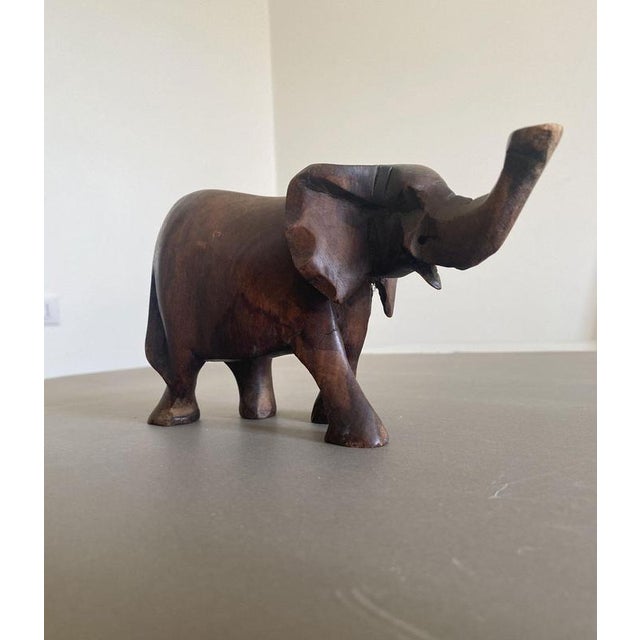 Late 20th Century Carved Wooden Elephant, Italy For Sale - Image 11 of 16