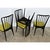 Mid-Century Modern French Set of Four Mid-Century Dining Chairs Attributed to Charles Ramos For Sale - Image 3 of 13
